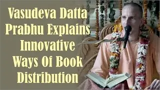 Vasudeva Datta Prabhu explains innovative ways of Book Distribution