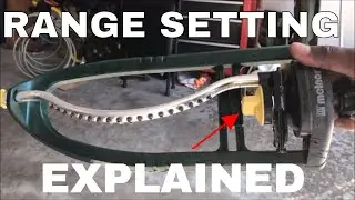 How To Use Melnor 65048 AMZ Oscillating Sprinkler WATER RANGE ADJUSTMENT SETTINGS