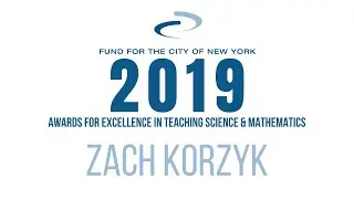 FCNY | Sloan STEM Awards 2019 | ZACH KORZYK