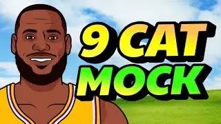 LIVE NBA Fantasy Basketball Mock Draft - 12-Team, 9 Cat, H2H