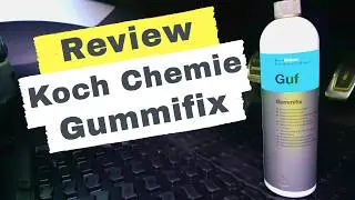 How to safely clean rubber car mats. No slip with Koch Chemie Gummifix