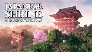 Japanese Shrine - A Minecraft Timelapse