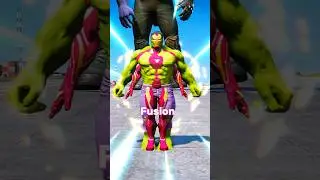 GTA V: Халк и Железный человек Fusion #шорты