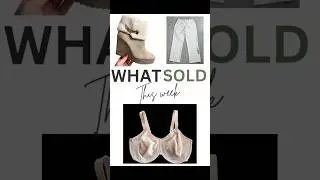 5 Things That Sold This Week on Poshmark EBay & Mercari #resellercommunity #resellingcommunity