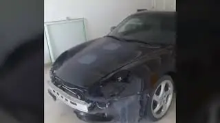 Wrapping porsche 996  bright gloss yellow 3M 1080