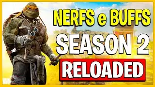 NERFS e BUFFS! NOVO PATCH NOTE SEASON 2 RELOADED WARZONE 4!