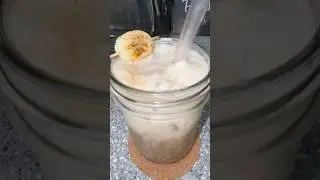 Banana milk iced latte #icedcoffee #icedlatte #baristalife #coffeeobsessed #coffeegirl