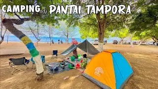 Review PANTAI TAMPORA SITUBONDO TERBARU || CAMPING DI PINGGIR PANTAI