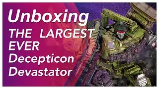 Largest Ever Transformers G1 Decepticon Devastator - Imaginarium Art - UNBOXING