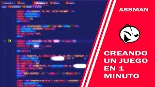 CODIFICANDO UN JUEGO EN 1 MINUTO! | ASSMAN |