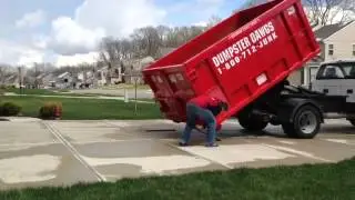 Dumpster Driveway Protection| Dumpster Dawgs Indianapolis