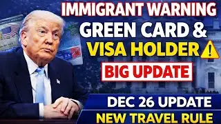 Green Card Holders Beware NEW Travel Rules