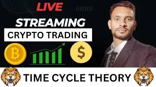🔥 LIVE New York Session | Bitcoin & Gold Live Trading Hindi | Crypto Futures + Time Cycle Theory