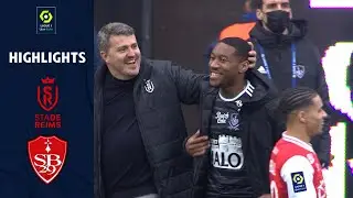 STADE DE REIMS - STADE BRESTOIS 29 (1 - 1) - Highlights - (SdR - SB29) / 2021-2022