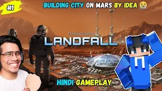 Building a City on Mars in Hindi: Day 1 Chaos Unleashed! 🚀🔴 @TechnoGamerzOfficial