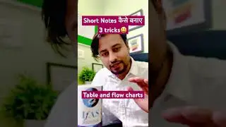 Short Notes kaise Banaye ? | tricks | CSIR NET EXAM 2024 |
