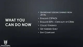 CMMC Compliance Essentials: Documenting Your Way to Certification Webinar - Part 2