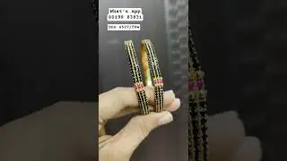 Blackbeads bangles collection 💕 #blackbangles #blackbeads #bangles #jewellery #shorts