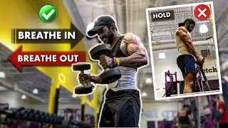 How to Breathe During Workout? | Hindi | व्यायाम के दौरान सही तरीके से सांस कैसे लें