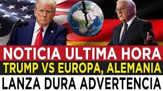 The German President destroys Donald Trump