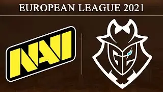 NaVi vs G2 @Coastline | Natus Vincere vs G2 Esports | European League 2021 (25 April 2021)