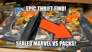 MARVEL VS SYSTEM MARVEL KNIGHTS PACK OPENING! NOSTALGIC THRIFT FINDS