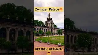 Amazing Zwinger Palace in Dresden, Germany!           #shorts #deutschland #germany #dresden #palace
