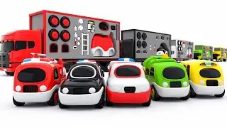 Toy Cars for Kids 🚗 | Garbage Truck 🚛 Police Car 🚓 Fire Truck 🚒