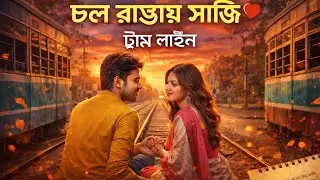 চল রাস্তায় সাজি ট্রাম লাইন ❤️ | Bengali Romantic Song | Love Melody