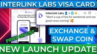 Interlink network new update today | ITLG coin latest news | Crypto Airdrop Mining | VISA Wallet Pi