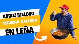 Arroz Meloso de Ternera Gallega en Leña 🪵.
