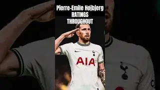 Pierre-Emile H&oslash;jbjerg FIFA RATINGS #fifa23 #shorts #hojbjerg #youtubeshorts