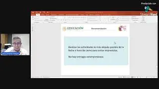 Primera Sesión de espacio abierto con el asesor Isidro González Vázquez grupo M23C2G53-023