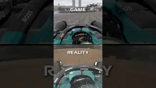 F1 2024 Crashes : Game vs Reality #f1 #f124 #f1crashes
