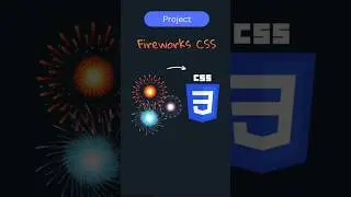 When CSS Decides to Celebrate Diwali 💥🤣 (CSS Fireworks Animation) #diwali #crackers #css #shorts