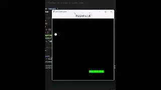 Build and Code a Classic Snake Game using Tkinter. #python #coding #shorts#games#subscribe