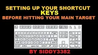 War Commander - Setting Up Your Shortcut Keys Before Hitting Your Main Target.