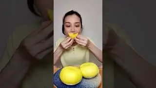 Asmr soft custard bread
