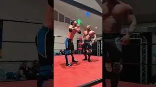 Jacked Jameson chops CJ Martin at Defiant Pro Wrestling