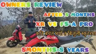 Ownership Review  Fd Motors F5-A Pro || XR vs F5-A Pro || Best Budget Ev scooter for Nepal