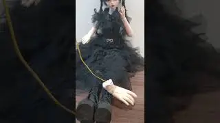 Doll transformation Wednesday idea?#dolldressdesign #wednesday #short#dolls