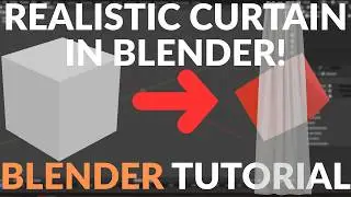 How to Make a Realistic Curtain in Blender