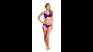 Swim Systems Atlantic Blue Shirred Underwire Tankini Top (D/DD) | SwimOutlet.com
