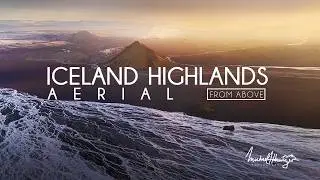 Iceland Highlands / Aerial Drone Video