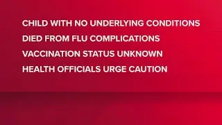 First flu death of the season confirmed in Sacramento County