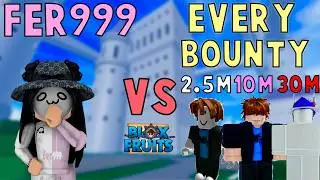 Fer999 vs Pro, Noob, and Hacker in Blox Fruits
