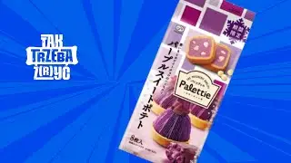 Degustacja Palettie Purple Potato Cookies Fujiya | słodycze z Japonii | Japońskie słodycze |