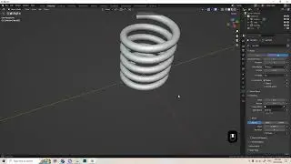 How to create springs in Blender