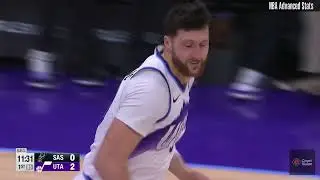 Jusuf Nurkić - 17 Points, 14 Assists, 11 Rebounds vs Spurs - 2025-26 Regular Season