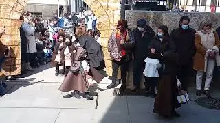 la hermandad de Penitencia en el colegio de la medalla Milagrosa